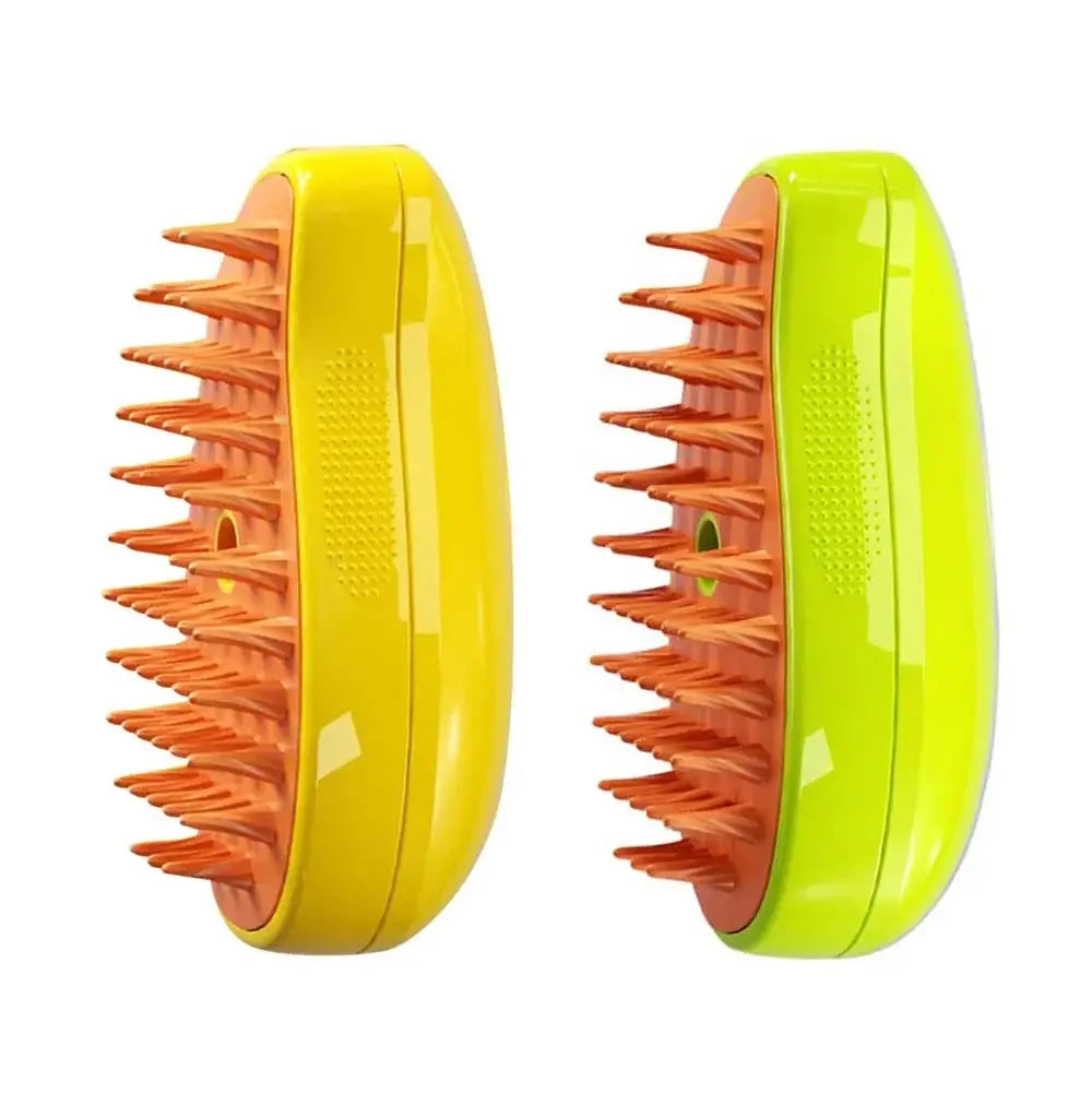 Cepillo Vaporizador 4 en 1 Premium para Perros y Gatos