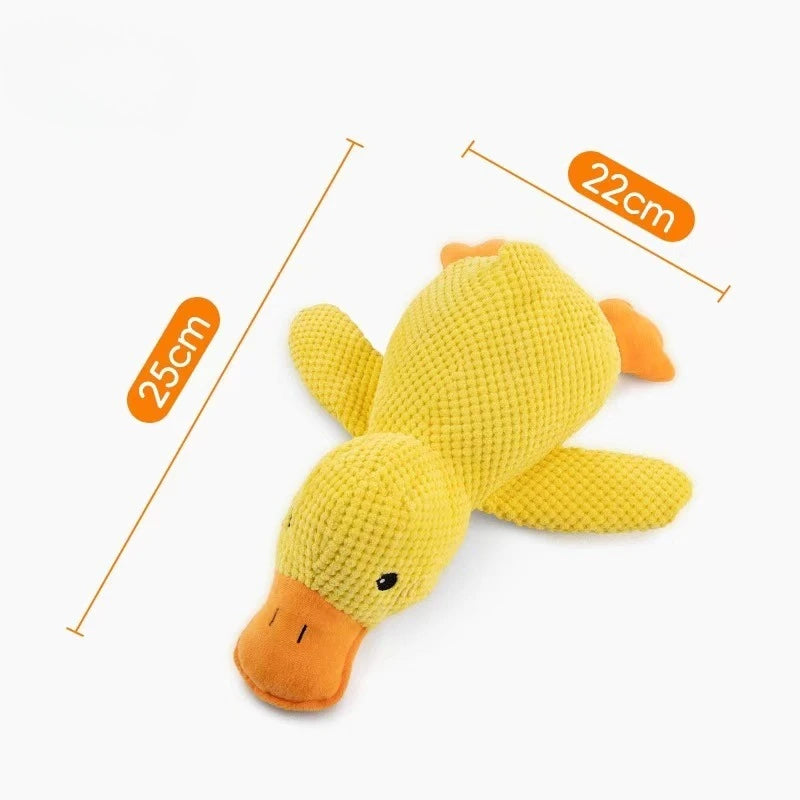 Peluche de Pato Interactivo con Textura Dental
