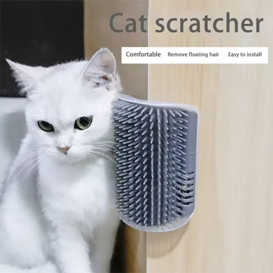 Rascador Cepillo de Esquina Inteligente para Gatos