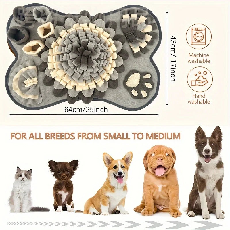 Tapete de Olfato e Inteligencia Premium (Snuffle Mat)
